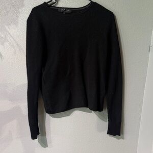 Rag & Bone size M. Black Crewneck Sweater - Simple Knit Pullover